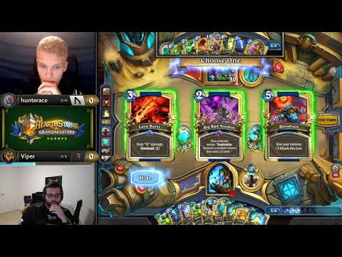Hunterace vs Viper - Hearthstone Grandmasters Europe S2 2019 - Week 2