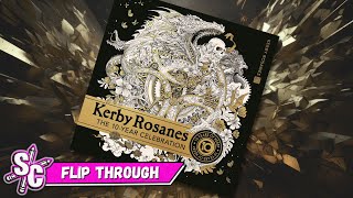 Flip-Through KERBY ROSANES THE 10 YEAR CELEBRATION Colouring Book - Sophie Colours Flick-Through