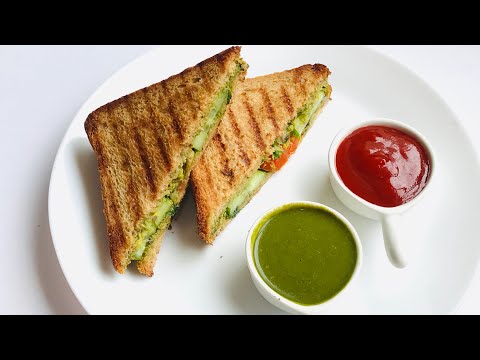 Avocado Sandwich Recipe| How to Make Healthy Avocado Sandwich| Guacamole Sandwich| Healthy Breakfast