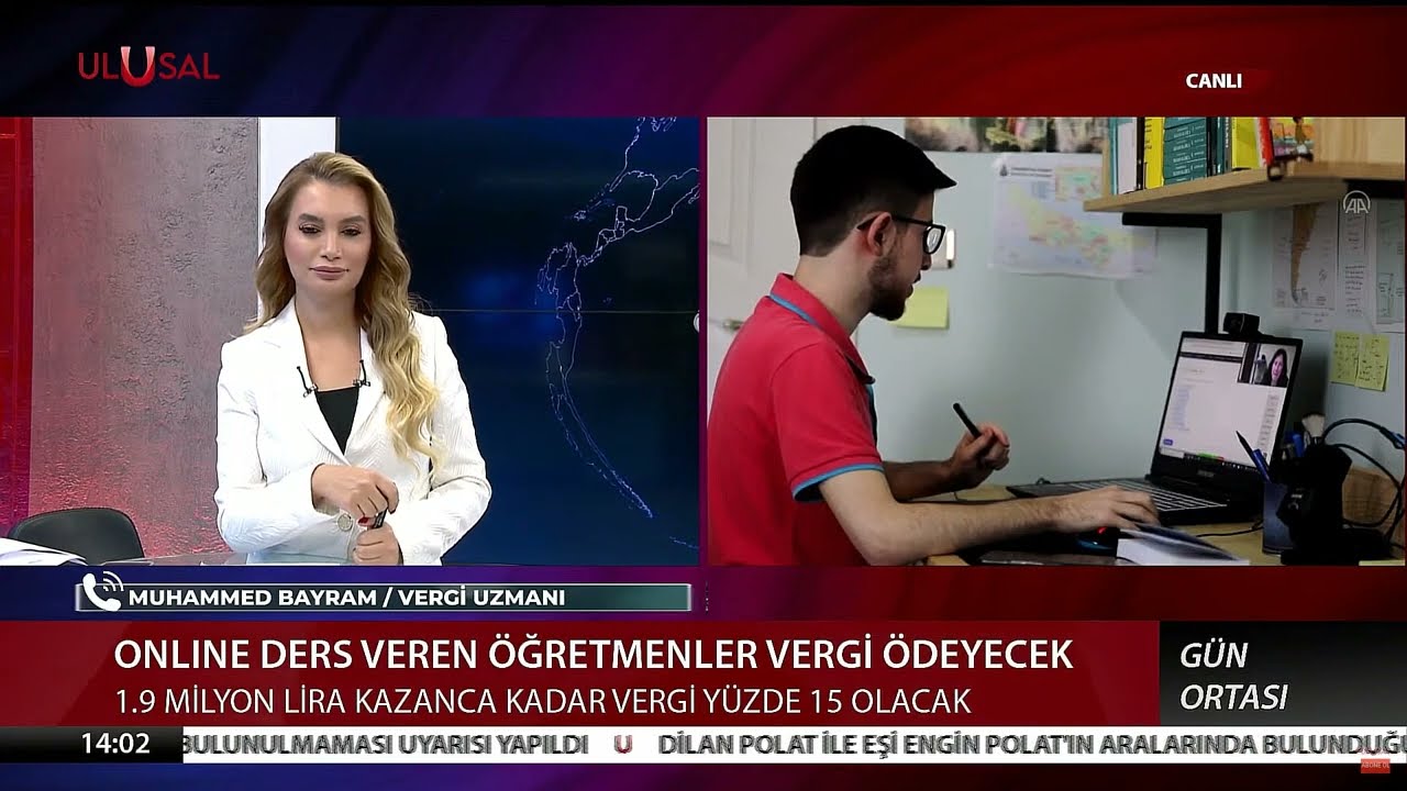 Online Ders Veren Öğretmenler Vergi  Ödeyecek mi?