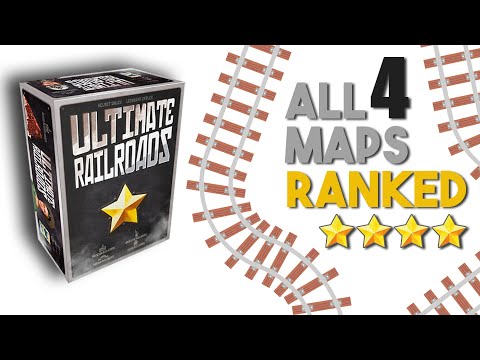 Ultimate Railroads - All 4 Expansions Ranked!