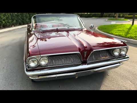 1961 Pontiac Bonneville Convertible 389 4-Speed Walk Around
