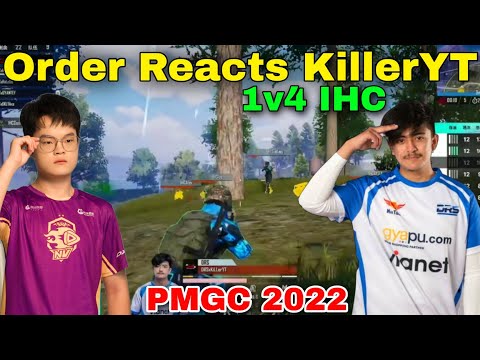 😳 NV Order Shocking Reaction on 🇳🇵DRS KiLLerYT 1v4 IHC 🇲🇳 in PMGC 2022 🔥