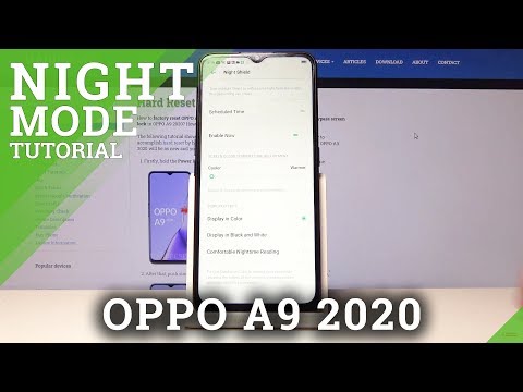 How to Activate Eye Comfort Mode in OPPO A9 2020 – Enable Night Mode