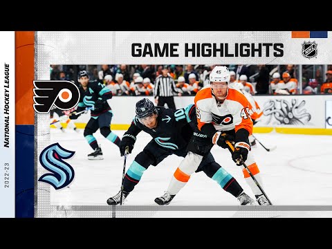 Flyers @ Kraken 2/16 | NHL Highlights 2023