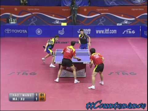 Qatar Open: Wang Liqin Hao Shuai-Xu Xin Ma Long