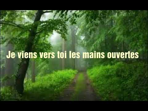 Je viens vers toi les mains ouvertes - paroles Jean-Claude Gianadda