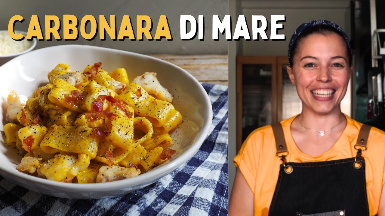 CARBONARA DI PESCE, ricetta diversa da provare