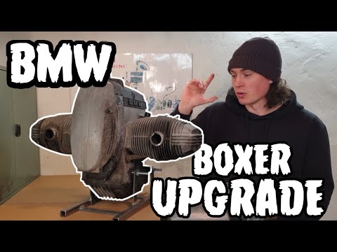 BMW R80 Boxer Motor Grundsanieren | Glasperlenstrahlen | Stößelrohre erneuern | Ventile schleifen