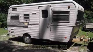 preview picture of video '16' VINTAGE DELUXE HOLIDAY VACATIONER TRAVEL TRAILER'