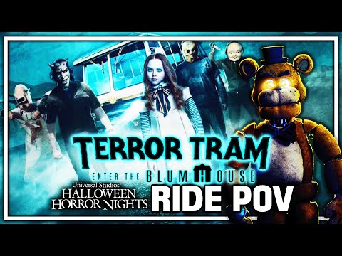 Terror Tram: Enter the Blumhouse - Universal Hollywood Halloween Horror Nights 2024