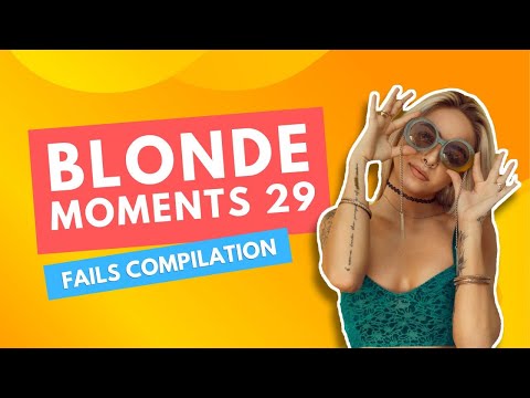 Blonde Takes the Plunge