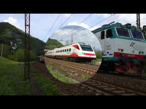 LA MIA COMPILATION DI FOTO AI TRENI A RIGOROSO.(AL) 15 - 4 - 2017
