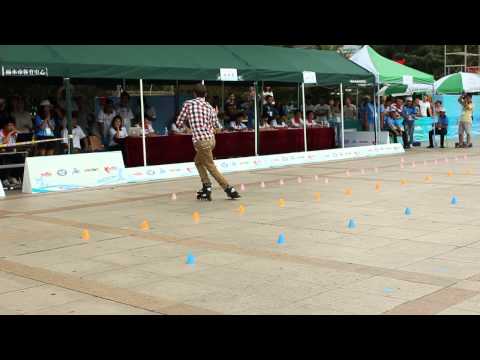 Lishui Slalom Open 2015 Freestyle Classic men Timchenko Alexandr 2nd place