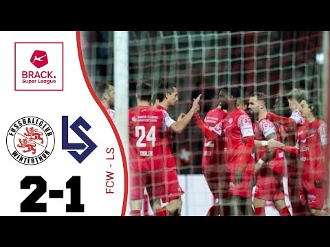FC Winterthur Vs FC Lausanne Sports 2-1 Swiss Super League Highlights | Winterthur Lausanne