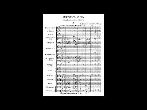 Rimsky-Korsakov - Scheherazade Op. 35 (Score)