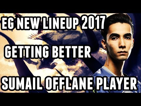 Tidehunter Pro Gameplay - Sumail Offlane Practice - EG New Lineup Dota 2