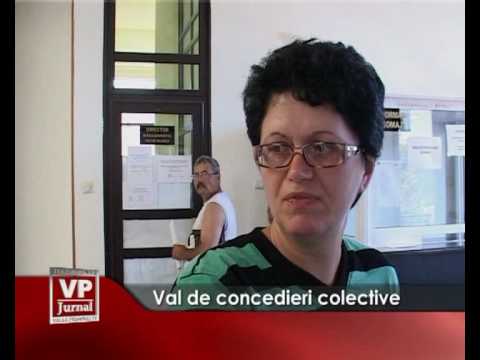 Val de concedieri colective