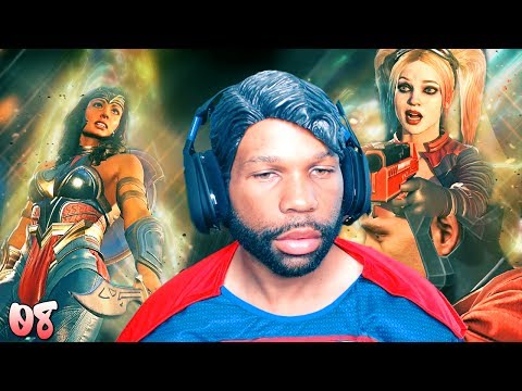 Injustice 2 Walkthrough Gameplay Part 8 - Chapter 8 - Wonder Woman (Story Mode)