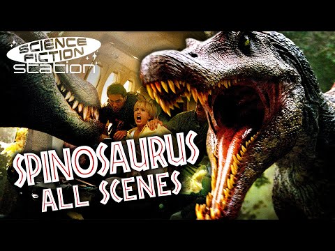 All Spinosaurus Scenes In Jurassic Park III (2001) | Science Fiction Station