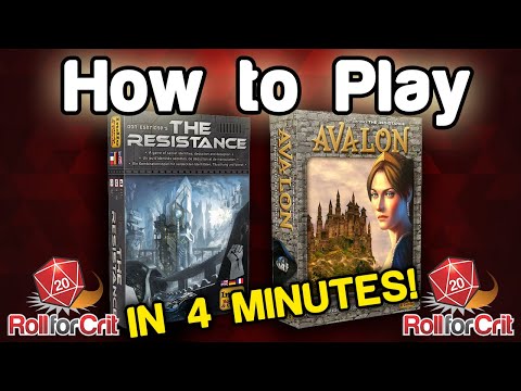How to Play The Resistance + Avalon | Roll For Crit