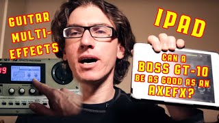 Video thumbnail for Make your BOSS GT-10 sound better than an AxeFX using an old iPad by Julian Emdon