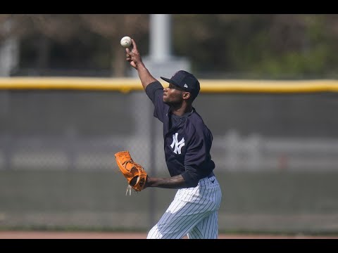 Yankees’ Domingo German faces Giancarlo Stanton at spring training 2021