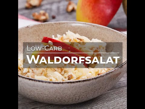 Waldorfsalat 🍎🤩 Low-Carb Rezept