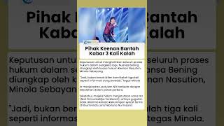Pihak Keenan Nasution Bantah Kabar 3 Kali Kalah pada Gugatan Hak Cipta Lagu ke Mendiang Vidi Aldiano