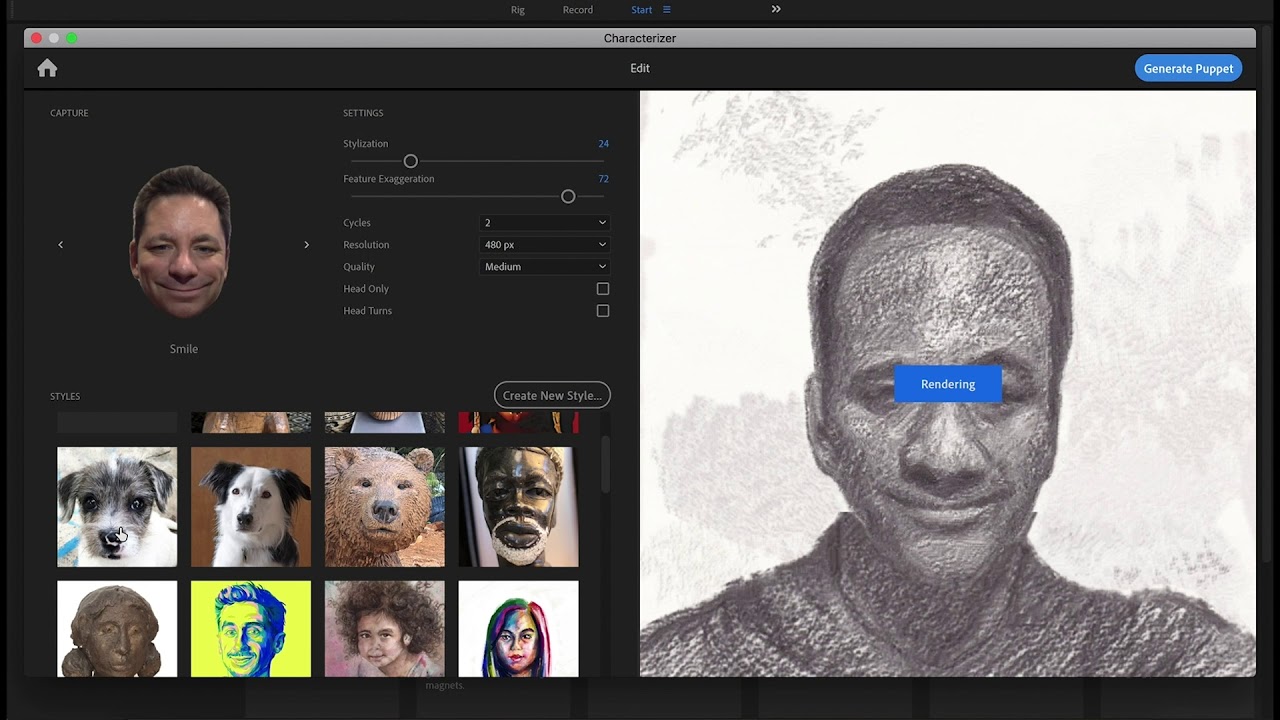 Characterizer - Quick Puppets With Your Own Art Style In Adobe Character Animator