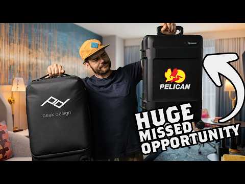 Peak Design Roller Pro Carry-On vs Pelican 22" ATX Roller Bag