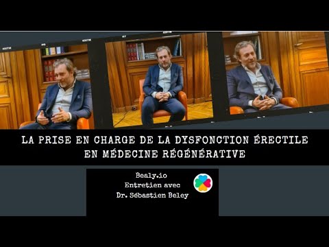 La prise en charge de la dysfonction érectile en médecine régénérative