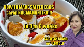 How to Make Salted Eggs Easily - Deliciously Oily in 3 to 6 weeks  | #filipinofood #filipinorecipe