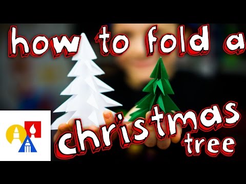 How To Fold An Origami Christmas Tree