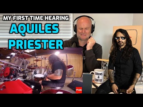 Drum Teacher Reaction: AQUILES PRIESTER Colorsound 900 | Angra - 'The Temple Of Hate'