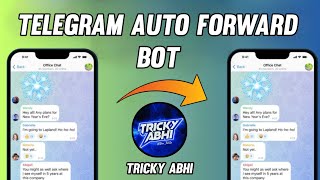 Telegram Auto Forward Bot| How to Make Auto Forwarding Telegram Bot  | TrickyAbhi 🔥
