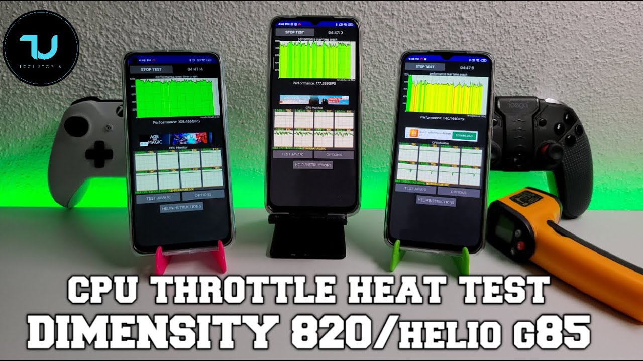 Redmi 10X 4G/Redmi 10X 5G/Redmi 10X Pro Antutu/CPU Throttle/Overheating? PUBG Gaming! Dimensity 820