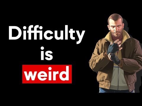 Difficulty in Grand Theft Auto Games is Weird...
