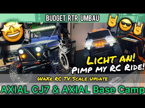 SCALE UPDATE - Axial SCX10III CJ7 & SCX10 Base Camp // Vorstellung und Bericht