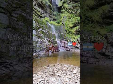 Cascada de Todos los Verdes | Sierra de San Javier, Tucumán 🇦🇷 (La cascada oculta más hermosa)