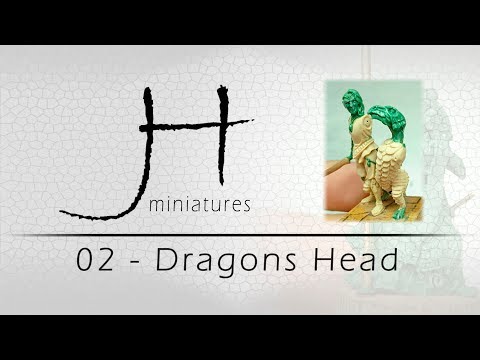 Sculpting 02 - Dragons Head