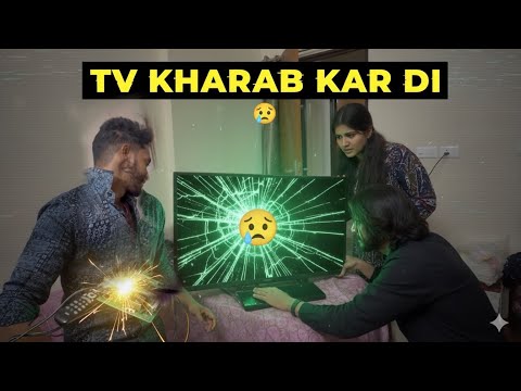 Tv khrab kardi😢|vlog#38