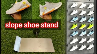 Slope shoe stand | shoe display stand  | accessories for footwear display