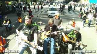 2012 Toronto Global Marijuana March - Policeman - The Killin' Time Band & Bongman