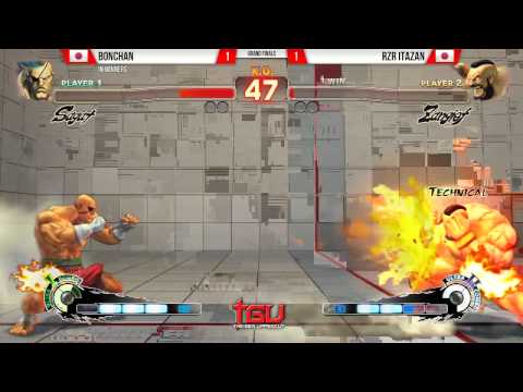 Ultra Street Fighter 4 (Bonchan vs Itazan) - TGU 2014 - Grand Final