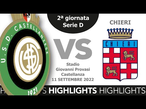 HIGHLIGHTS | Castellanzese 1-1 Chieri | Serie D 2022-23 | Seconda Giornata