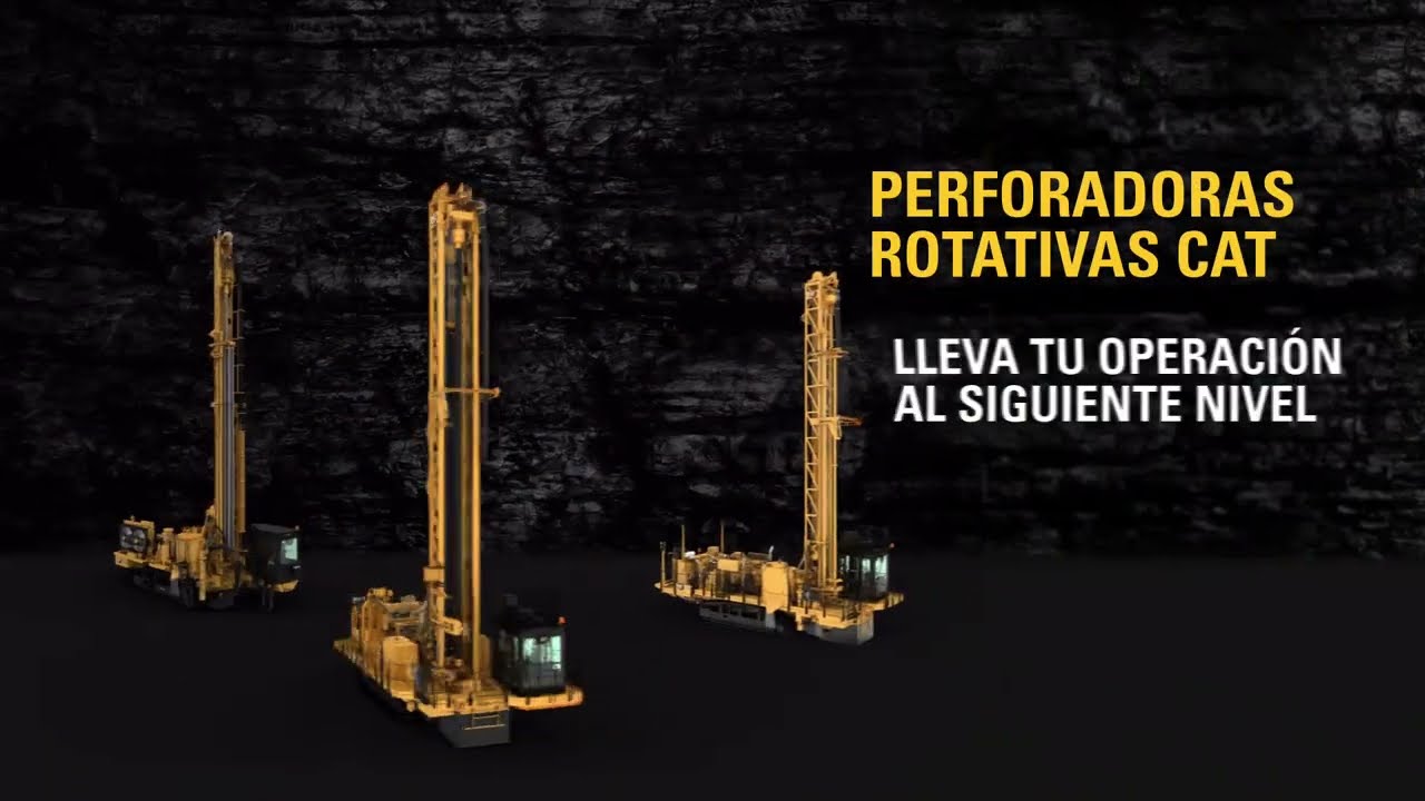 Perforadoras giratorias Cat®: siguiente nivel