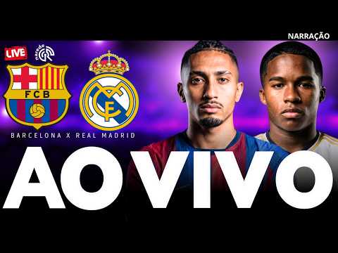 🔴 BARCELONA X REAL MADRID | AO VIVO | LALIGA | JOGO AO VIVO COM IMAGENS DO CAMP NOU