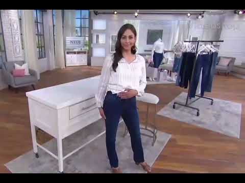 QVC model Deanna in jeans 083
