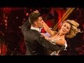 Abbey Clancy & Aljaz dance the Viennesse Waltz ...